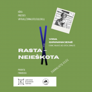 Plakato aut. Aida Vėželienė