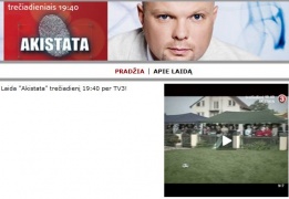 K. Krivicko "gaminama" laida "Akistata" (TV3) blefuoja