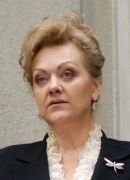Rusų aljanso vicepirmininkė Irina Rozova 